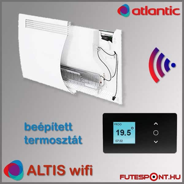 elektromos fűtőpanelek vezérlése, termosztátok, wifi jelentősége